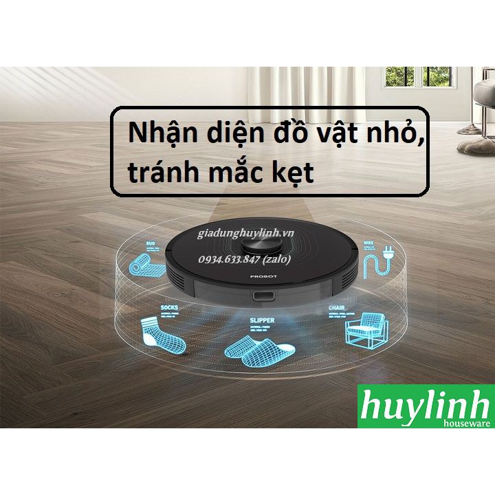 Robot hút bụi lau nhà Probot Nelson A9 - lực hút 2700pa - Tặng kèm cân Tanita HD007