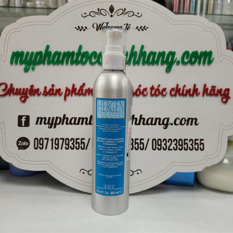 SERUM PHỤC HỒI CHO TÓC QUA HÓA CHẤT BES HERGEN 300ML