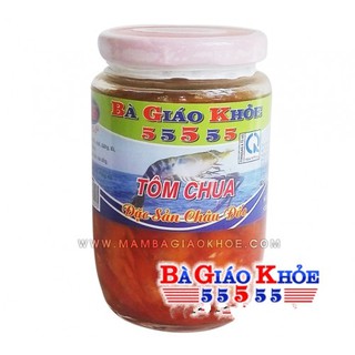 Tôm chua loại nhỏ - bà giáo khỏe 55555 - hủ 500gr