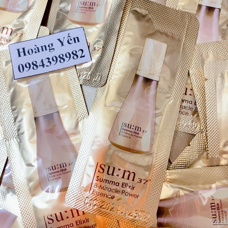 Tinh chất tái sinh, ngừa lão hóa, tăng đàn hồi da Summar Elixir 8- Micracles Power Essence
