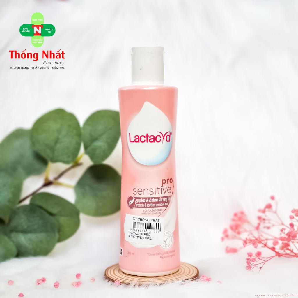 [CHÍNH HÃNG] - Dung Dịch Vệ Sinh Phụ Nữ Lactacyd Pro Sensitive (250Ml)