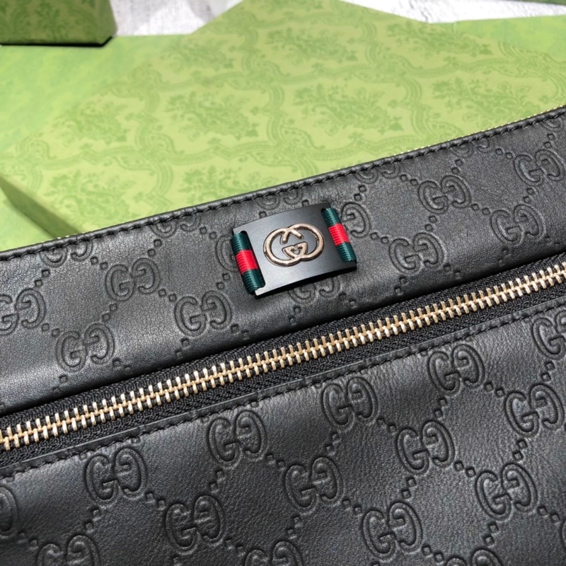 Clutch cầm tay cho nam thương hiệu Gucci GC cao cấp da thật