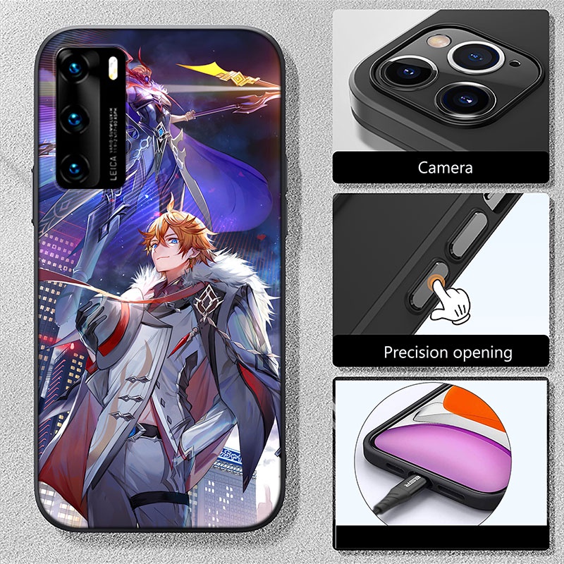 Ốp Điện Thoại Họa Tiết Logo Genshin Impact Cho OPPO Reno 7Z 7 6Z 4Z A73 A76 A83 A92S A94 A95 A96 F5 HH36