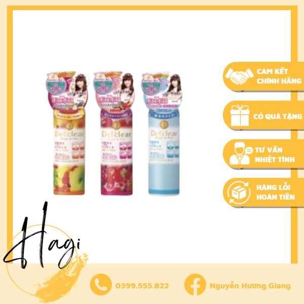 Gel tẩy da chết Detclear