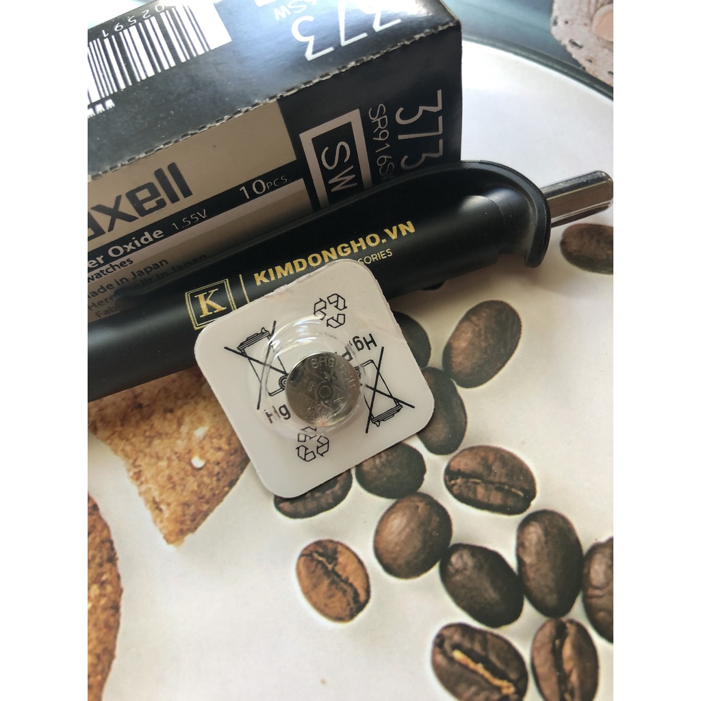 Hộp 1 Viên Pin Maxell 373 SR916SW 916 Pin Đồng Hồ Đeo Tay
