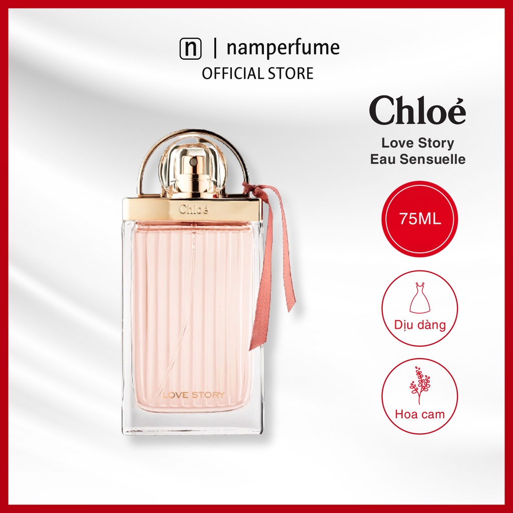 Nước hoa nữ Chloe Love Story Eau Sensuelle