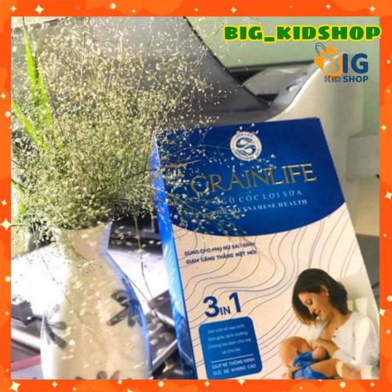 (COMBO 2) NGŨ CỐC LỢI SỮA GRAINLIFE 6IN1- NGŨ CỐC LỢI SỮA LONG LIÊN-GIÀU DINH DƯỠNG- SỮA VỀ NHIỀU