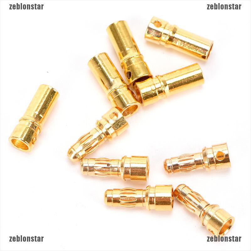 Bộ Jack Cắm Bắp Chuối Mạ Vàng 3.5Mm 40Mm