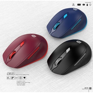 Chuột không dây FD-i365 Black/Blue/Red Chính hãng