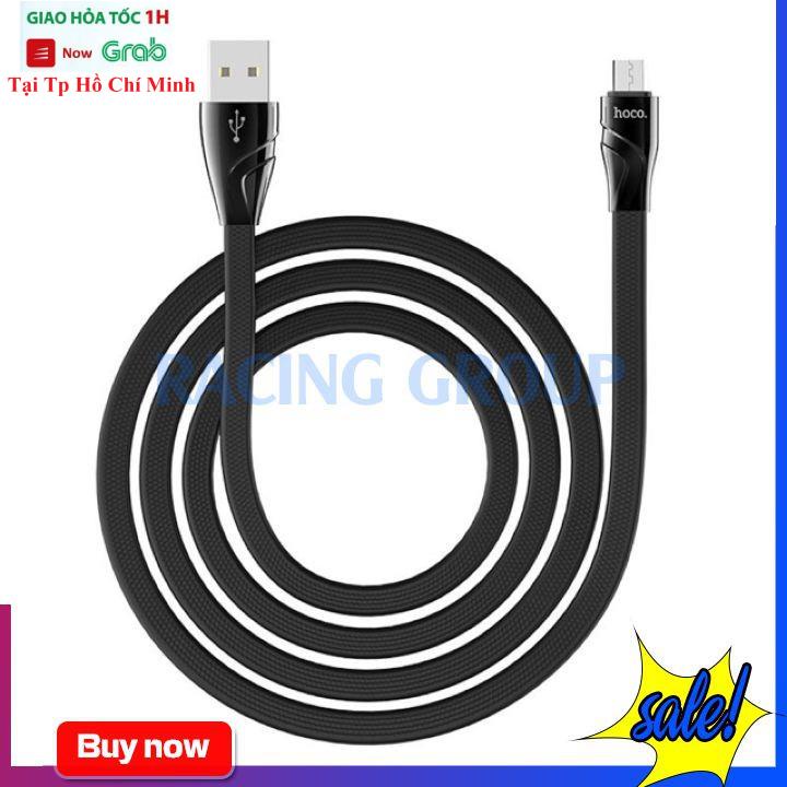 [Dài 1.2m] Cáp Sạc Nhanh Hoco U57 Nhựa TPE Rất Bền - MicroUSB/TypeC - Bảo Hành 12 Tháng