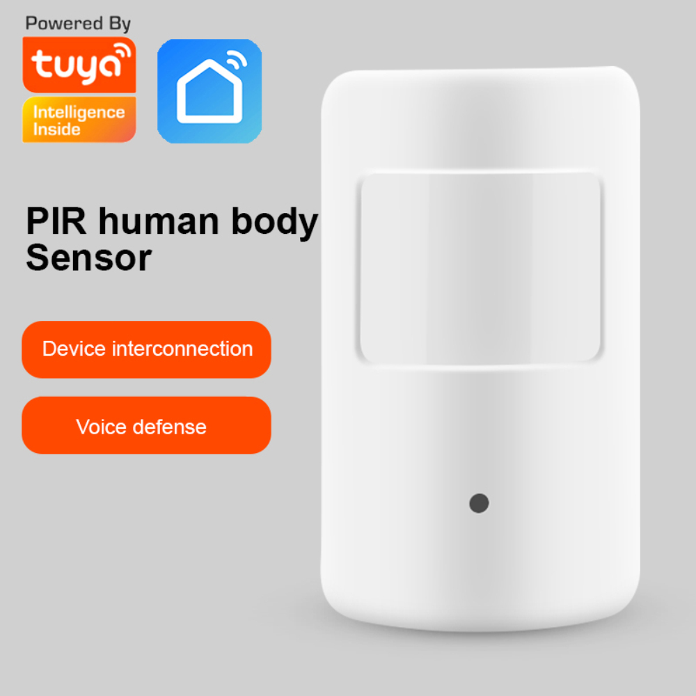 Tuya Zigbee Human PIR Motion Sensor Wireless Infrared Detector Security Smart Life works with Alexa Google Home