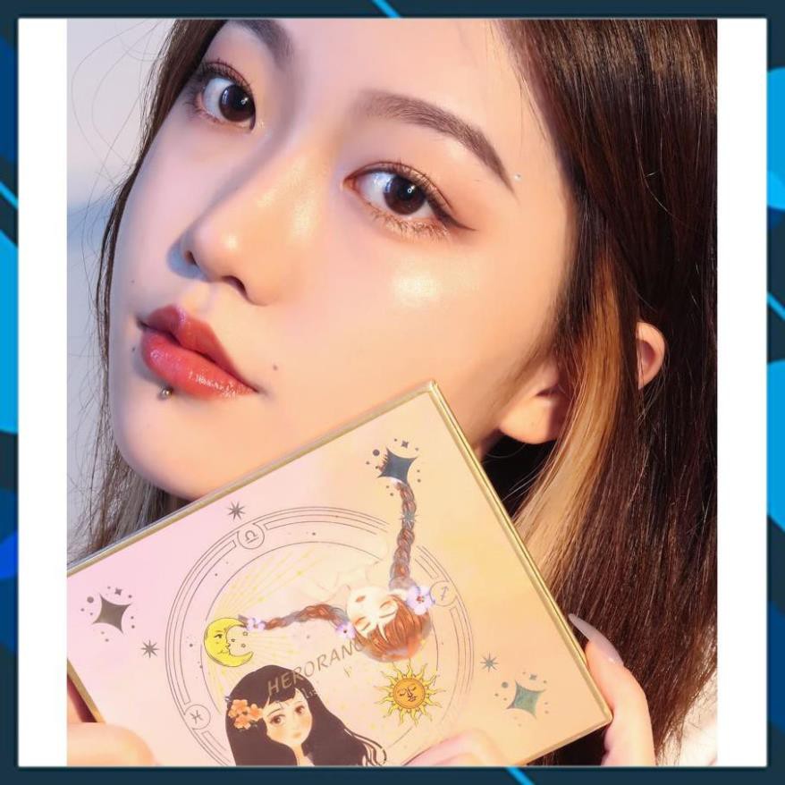 [ Hàng Nhập Khẩu ] Bảng Nhũ Bắt Sáng 4 Tông Màu Make Up Toàn Diện HerOrange | BigBuy360 - bigbuy360.vn