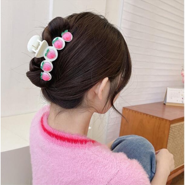 Kẹp Tóc Trong Suốt Phong Cách Hàn Quốc 2022 Thời Trang Cho Nữ