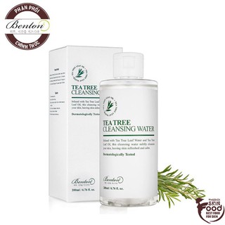 Nước Tẩy Trang Chiết Xuất Tràm Trà Benton Tea Tree Cleansing Water 200ml
