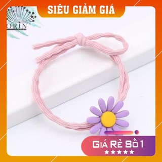 <SALE SỐC> Chun buộc tóc hoa cúc nhiều màu (shopmh59 - shopmm - vmeai)