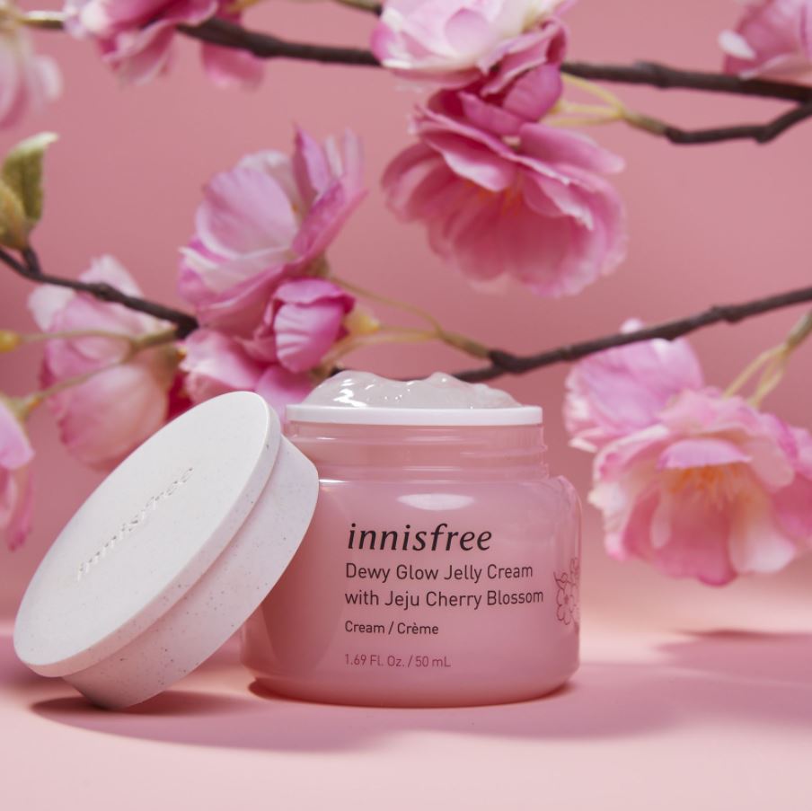 Innisfree - Kem Dưỡng Innisfree Dewy Glow Jelly Cream with Jeju Cherry Blossom  50ml