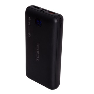 Pin sạc dự phòng 20000mah sạc nhanh qc 3.0 tcare t202 hiển thị pin lcd
