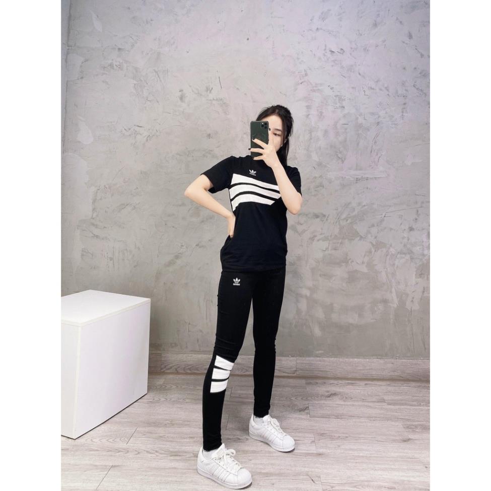 Quần Tập Gym Nữ [Legging] Das 3 Vệt Chân Năng Động [ĐỒ TẬP]