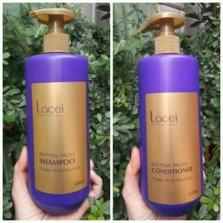 DẦU GỘI - XẢ LACEI TÍM SIÊU MƯỢT