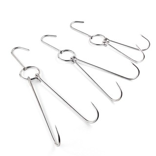 Móc treo vịt ,gà inox không gỉ móc treo thịt xông khói móc vịt nướng,chân giò,ba chỉ