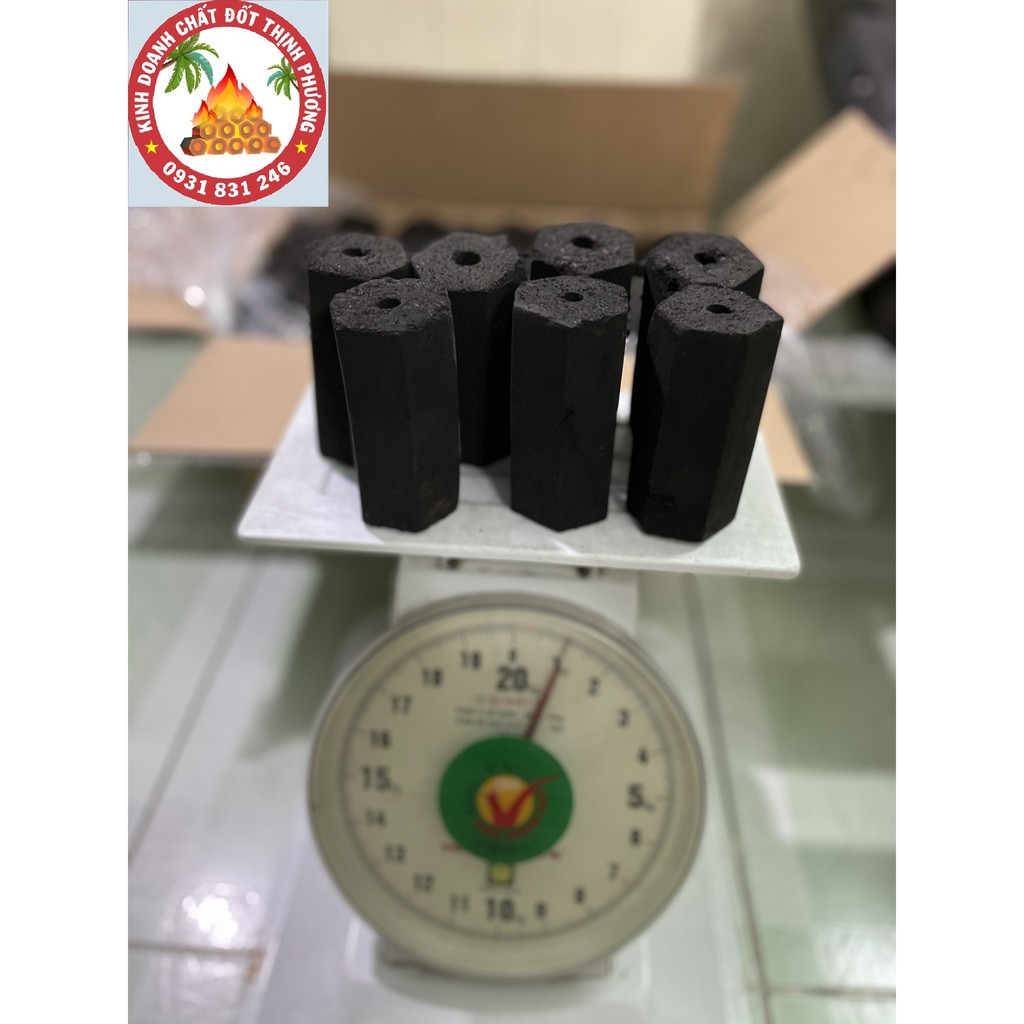 Than sạch,Than không khói, Than gáo dừa (11 - 12 viên/ kg) | BigBuy360 - bigbuy360.vn
