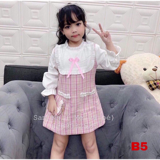 Váy dạ kèm túi