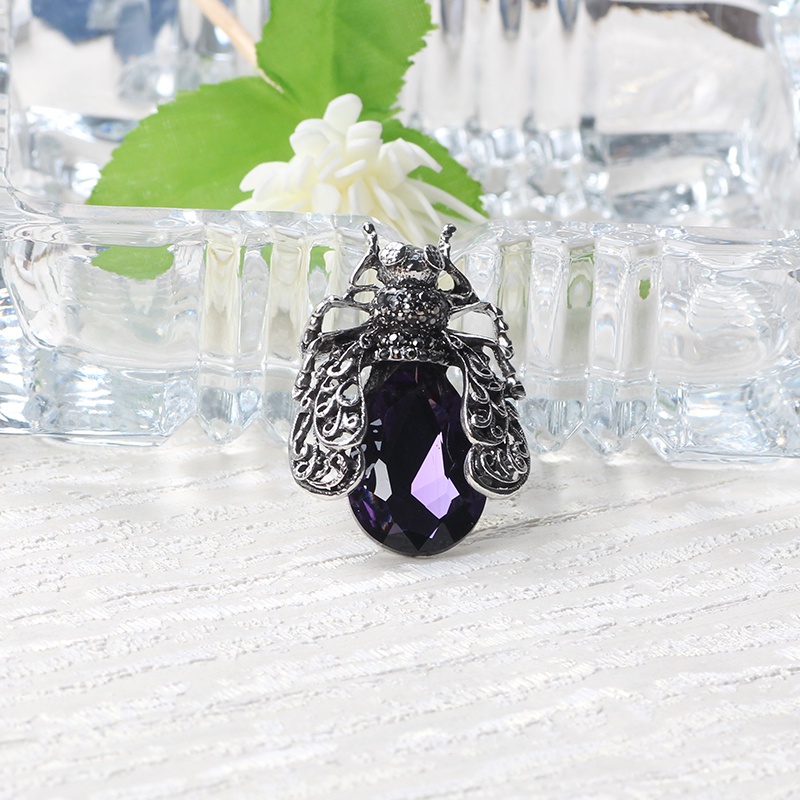 Trâm Cài Thời Trang Hình Côn Trùng Bằng Pha Lê 2022 Ruby Cho Nam Và Nữ