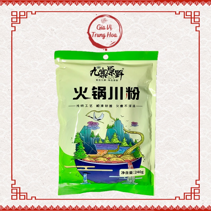 Miến Dẹt Ăn Lẩu Tứ Xuyên Loại Ngon - 240g