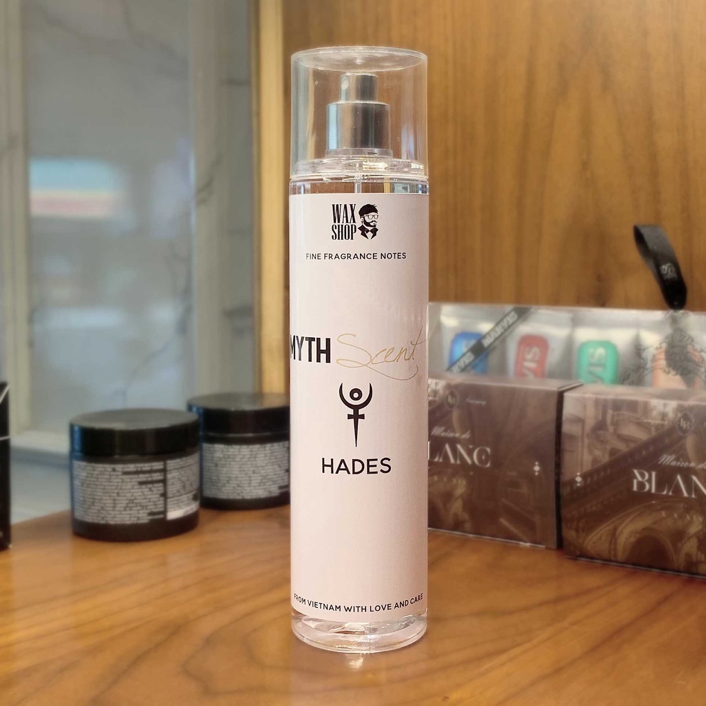 Xịt Thơm Body Mist Hades - Myth Scent Cho Nam ⚡Siêu Thơm⚡ Giữ Mùi 12H, Chính Hãng, Nam Tính, Nước Hoa Giá Rẻ - Waxshop.