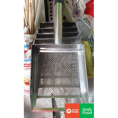 SÀN PHÂN GÀ LƯỚI INOX LỌC PHÂN GÀ VÀ THỨC ĂN