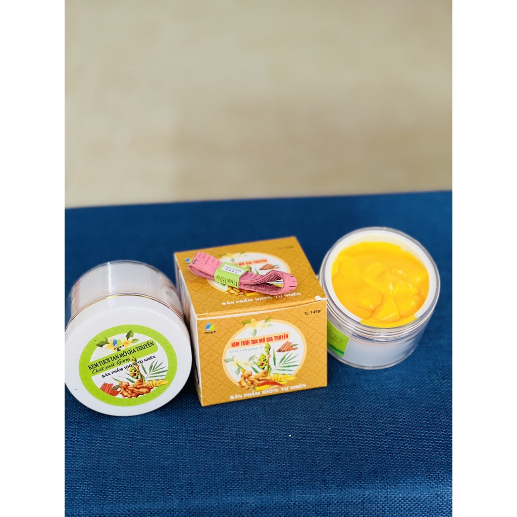 Kem tan mỡ gừng ớt không nóng rát