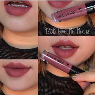 Son kem lì  Give Me Mocha màu hồng đất Wet and Wild