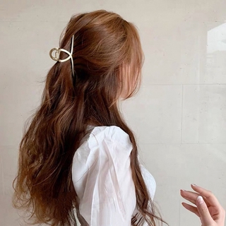 Kẹp Tóc Cá Mập Bằng Kim Loại Jp1