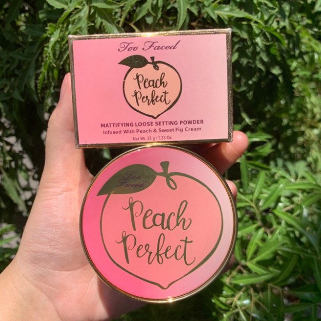 Phấn Phủ Kiềm Dầu Too Faced Peach Perfect - Kiềm dầu, mịn màng tự nhiên