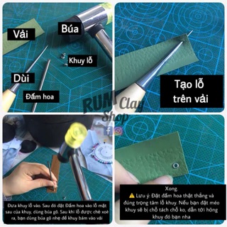 Khuy Lỗ Mini dành cho Búp bê, bjd, Obitsu