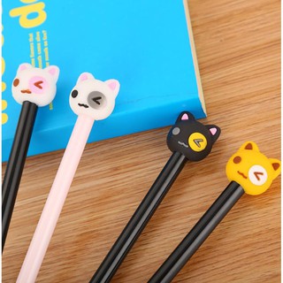 Bút bi nước mèo nháy mắt cực cute