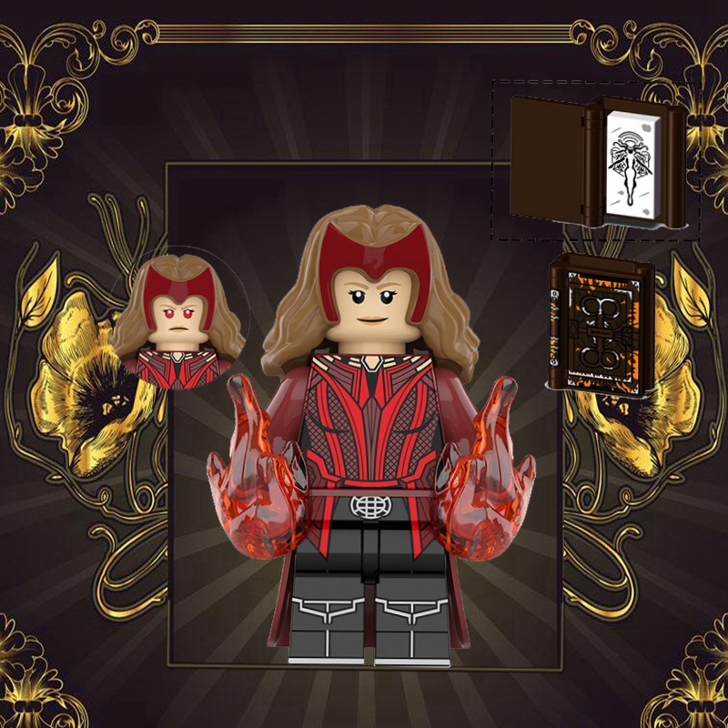 Đồ Chơi Mô Hình Nhân Vật Wanda Mephisto Marvel Dùng Làm Quà Tặng Sinh Nhật Cho Bé DIY