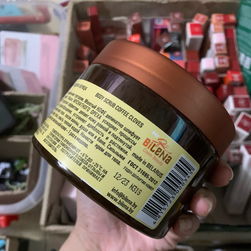 Tẩy da chết body cà phê quế hồi Bilena | BigBuy360 - bigbuy360.vn