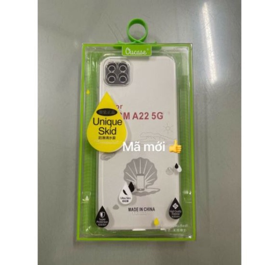 Ốp lưng dẻo Ou Case Samsung A22 4G/A22 5G/ trong suốt, khoét bảo vệ Camera