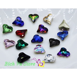 Đá khối trái tim |8 viên/19k (siêu sáng đẹp)