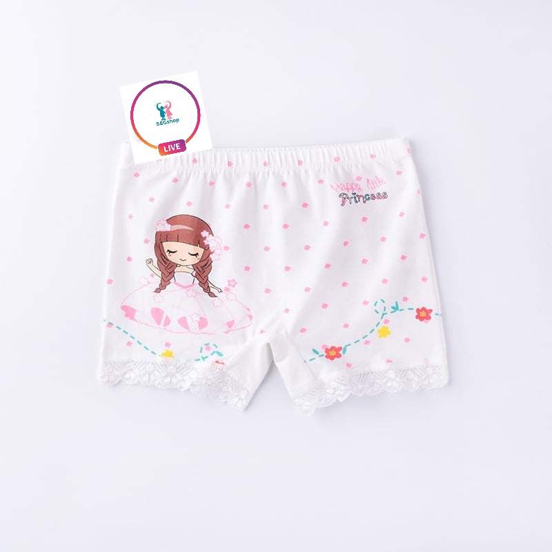 Set 4 quần chip Happy Little Princess cho bé từ 9kg - 38kg