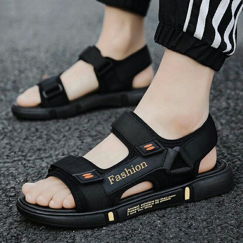 Sandal nam VIDEO  quai ngang fashion mới