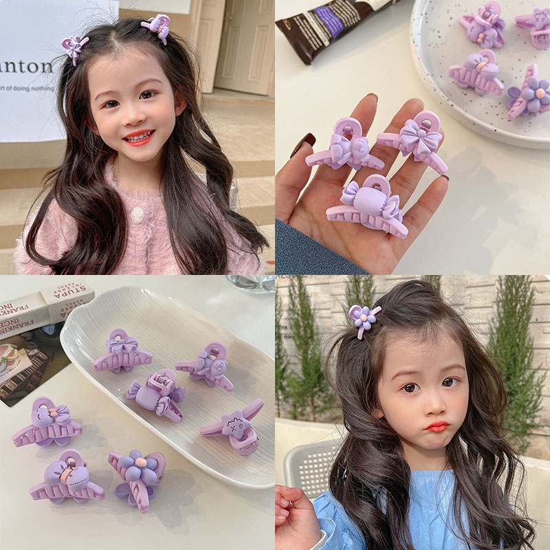 Kẹp Tóc Nơ Hoa Dễ Thương Cho Bé Gái