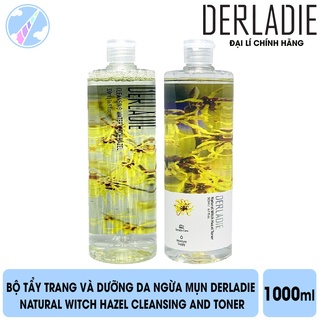 Bộ Tẩy Trang và Dưỡng Da Ngừa Mụn Derladie Cleansing and Toner