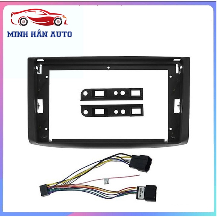 Mặt dưỡng kèm dây nguồn zin màn hình android cho xe CHEVROLET AVEO