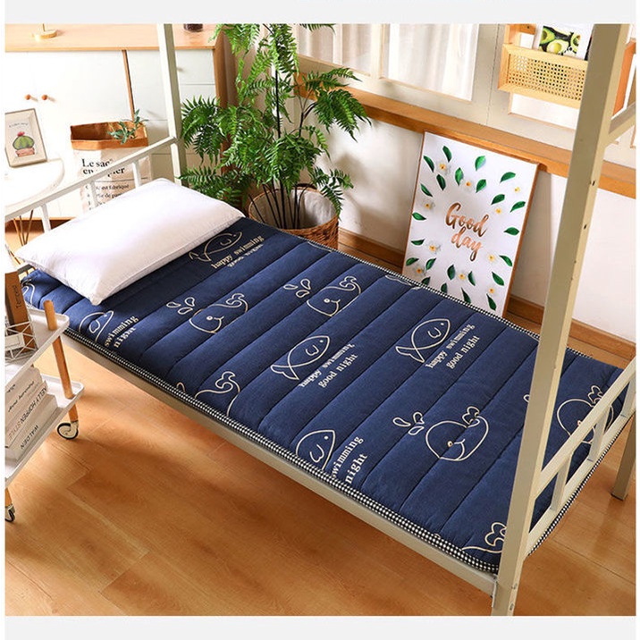 Nệm Ngủ Đơn Dày Dặn Chống Ẩm Chống Trượt Có Thể Gấp Gọn Tiện Dụng