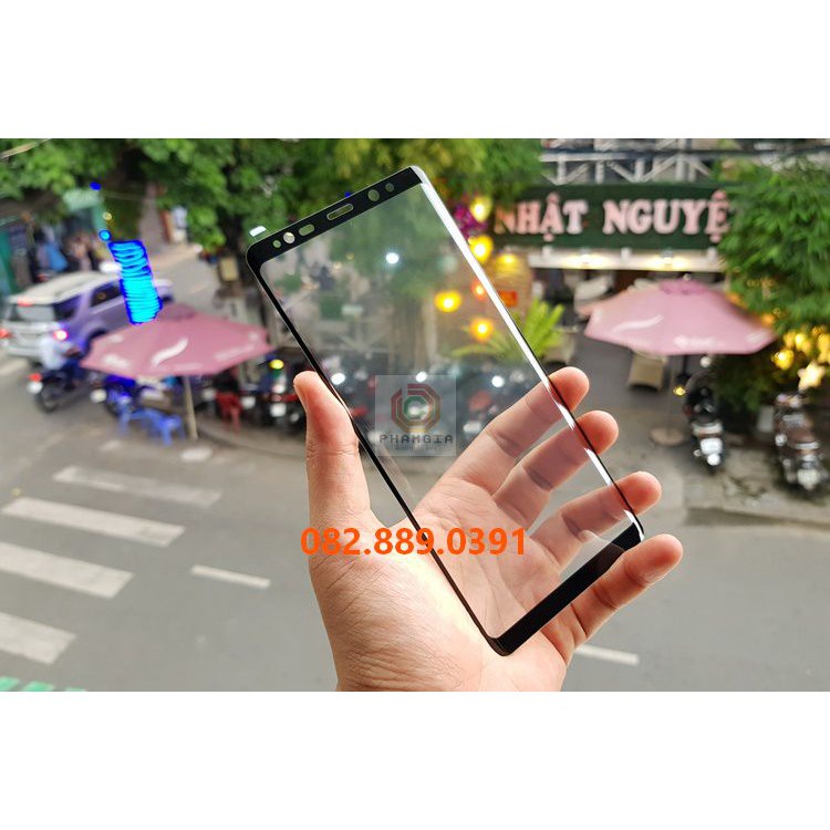 Kính cường lực Samsung Note 9 full màn, full keo, không li ti
