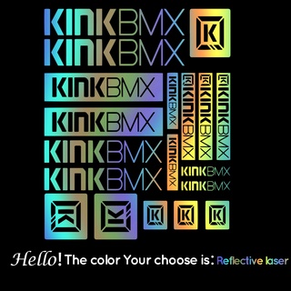 Bộ đề can dán trang trí xe đạp leo núi bmx kink bmx