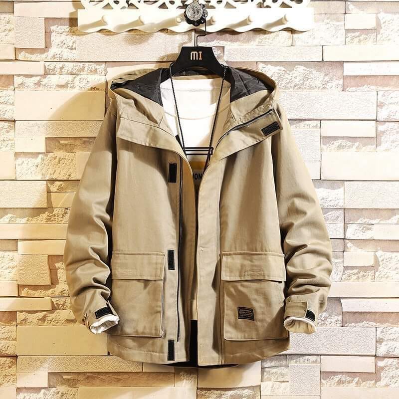 Áo khoác kaki nhật nam nữ