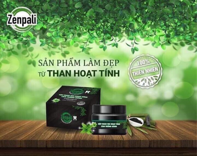 Zenpali bột than tre hoạt tính.